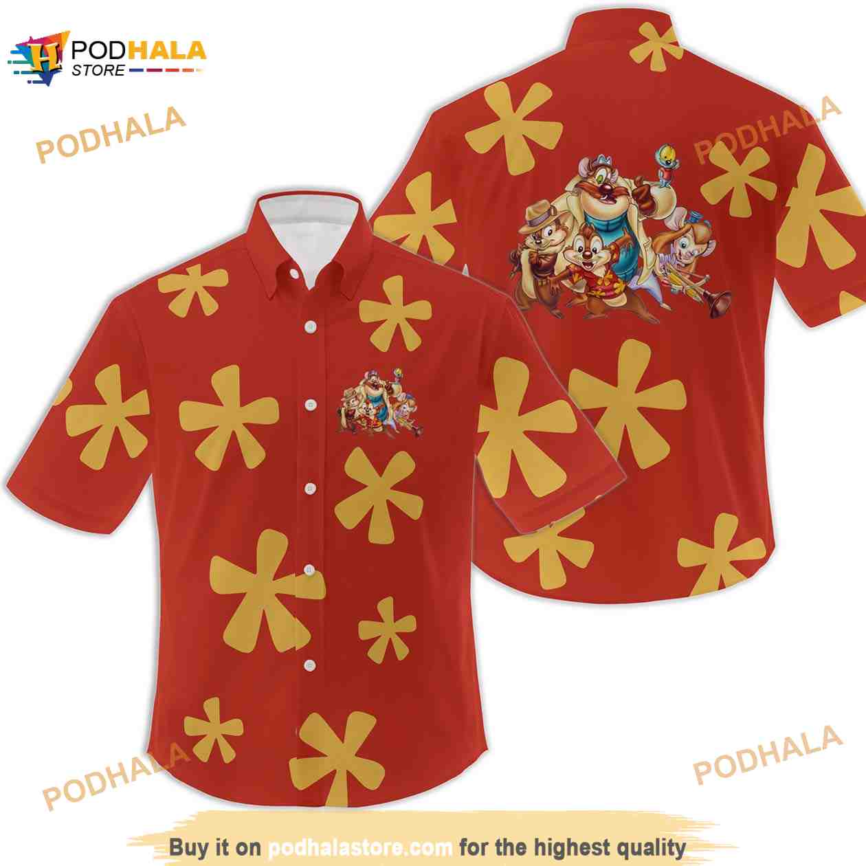 Bajing-Detektif-Chip-N-Dale-Unisex-Funny-Hawaiian-Shirt-Disney-World-Shirt.jpg