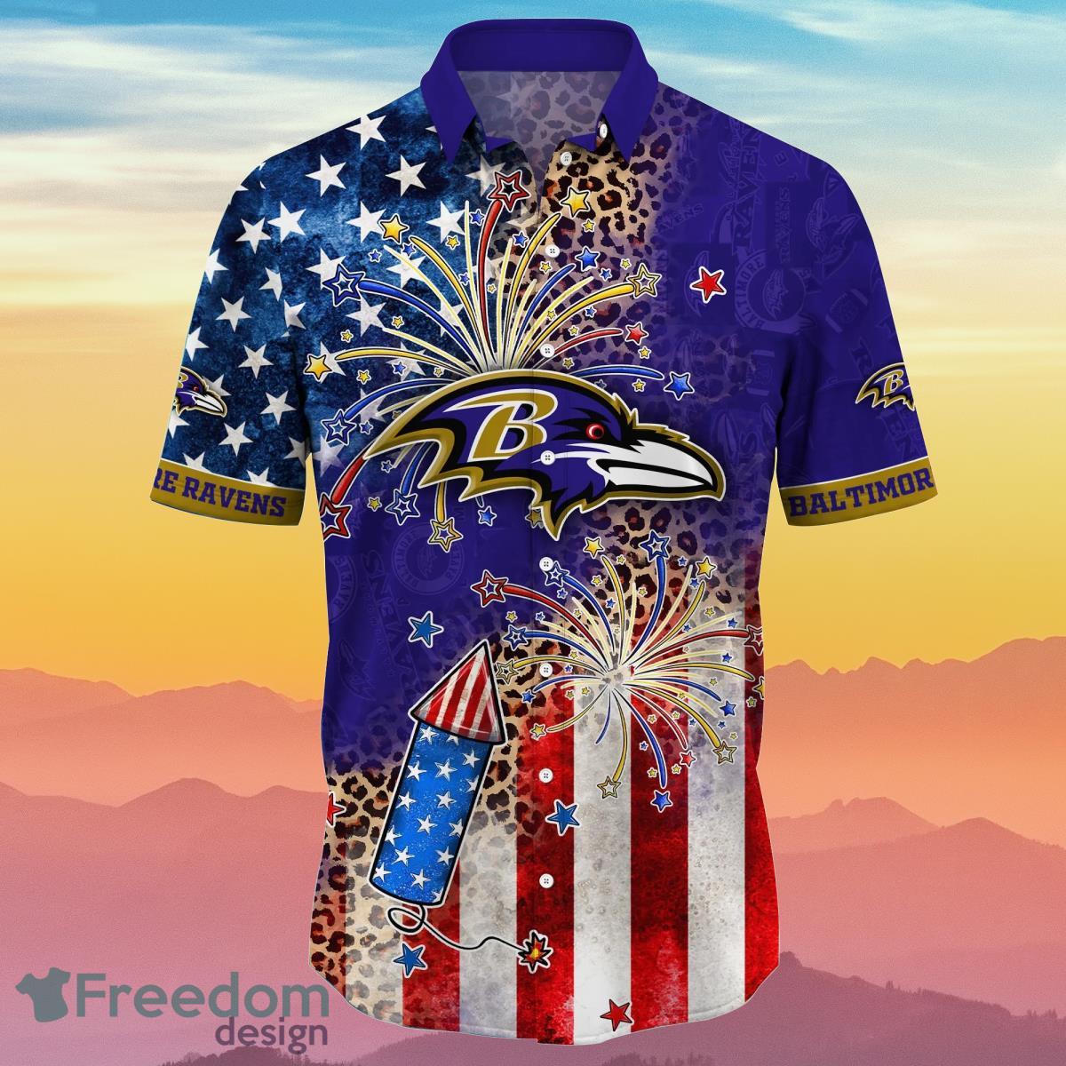 Baltimore-Ravens-NFL-Hawaii-Shirt-Independence-Day-Best-Gift-For-Men-And-Women-Fans-1