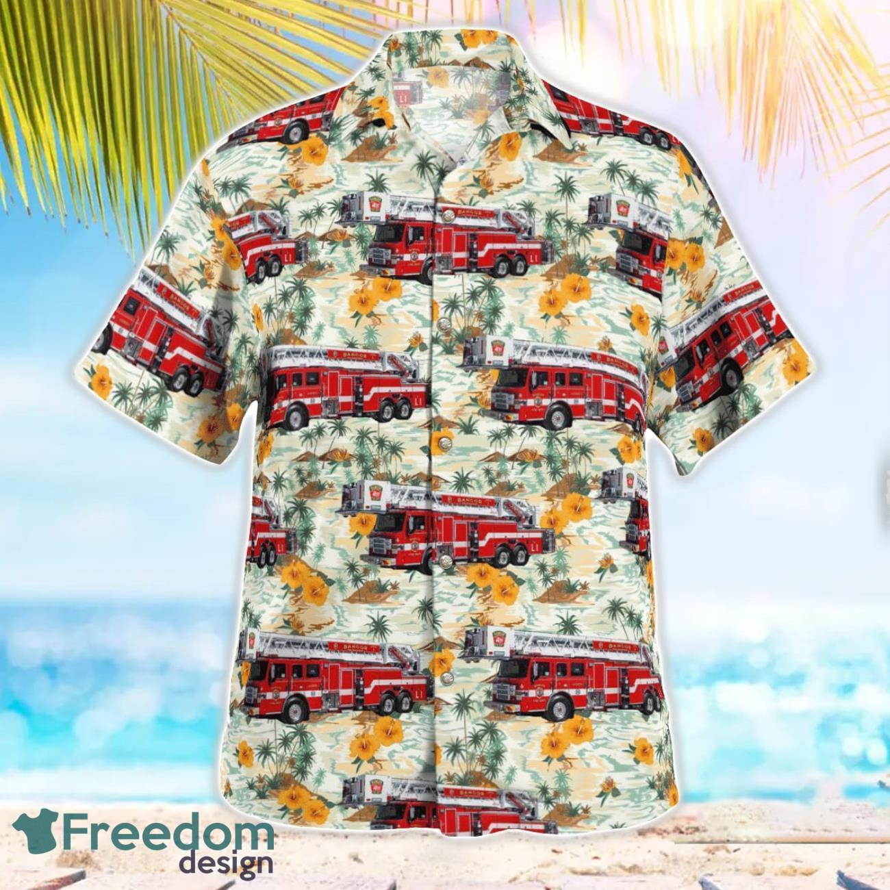 Maine Ladder Hawaiian Shirt Gift For Summer Vacation Maine Ladder Hawaiian Shirt Gift For Summer Vacation