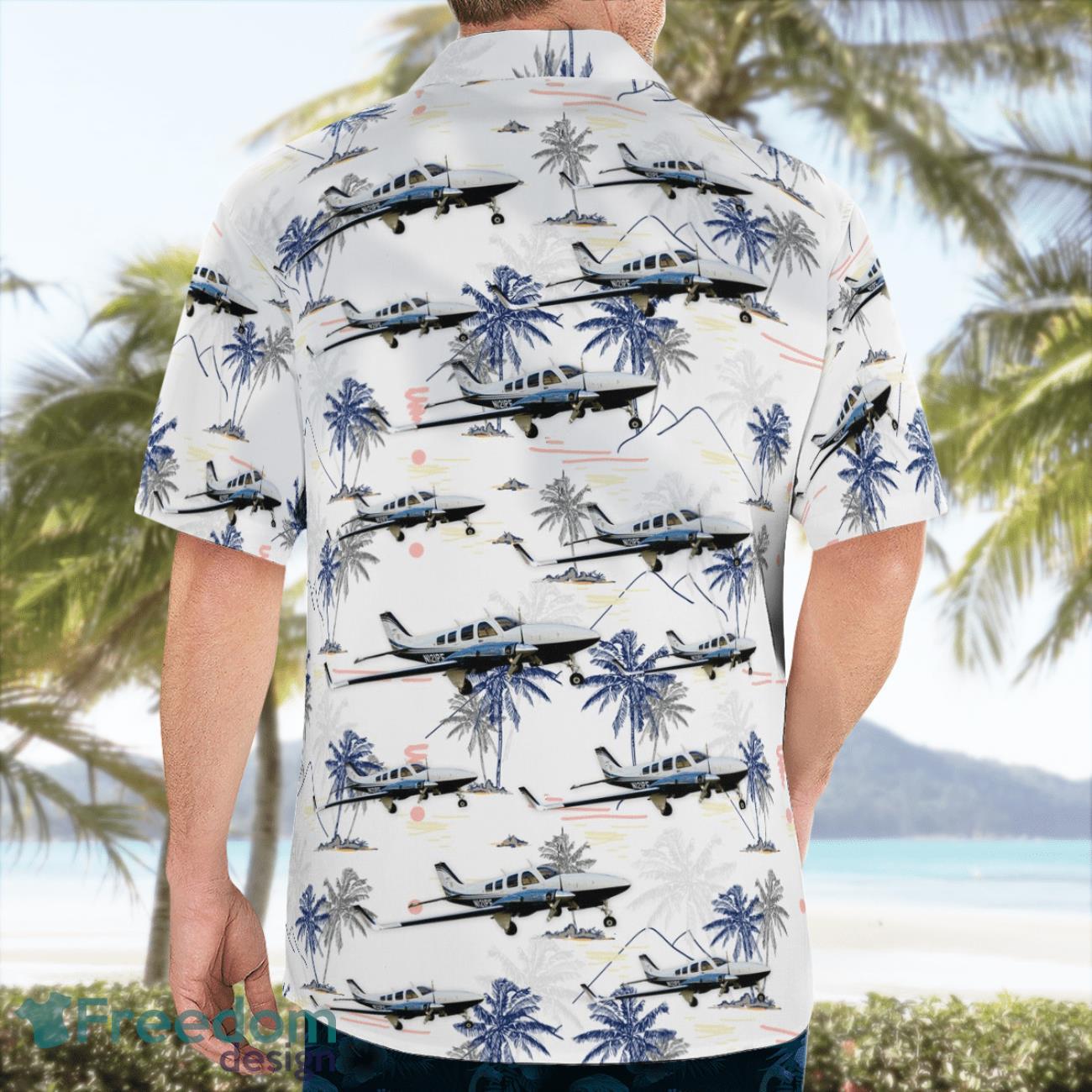 Baron 58P Beach Hawaiian Shirt Summer Gift