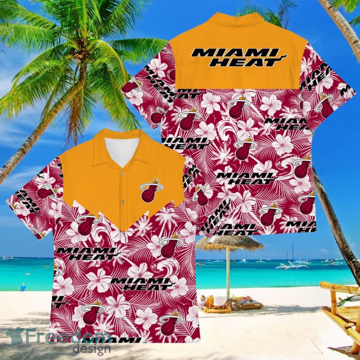 Basketball American Hawaii Shirt Tropical Beach Tree Miami Heat Basketball American Hawaii Shirt Tropical Beach Tree Miami Heat