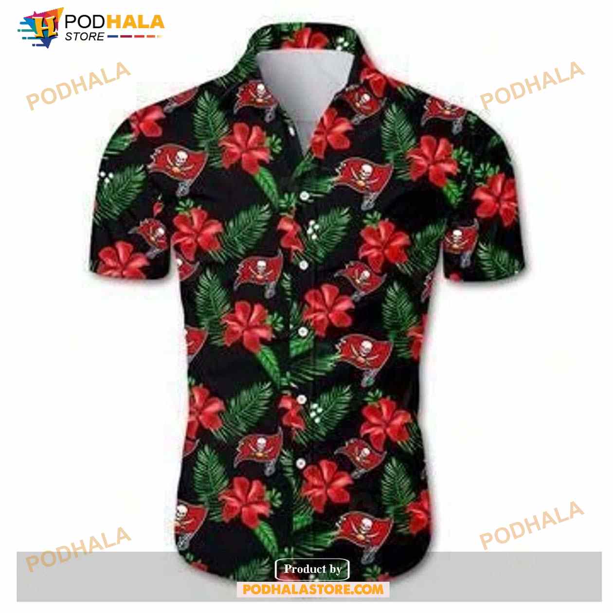 Beach-Shirt-Tampa-Bay-Buccaneers-Hawaiian-All-Over-Print-Shirt-Floral-Button-Up-Slim-Fit-Body-NFL.jpg