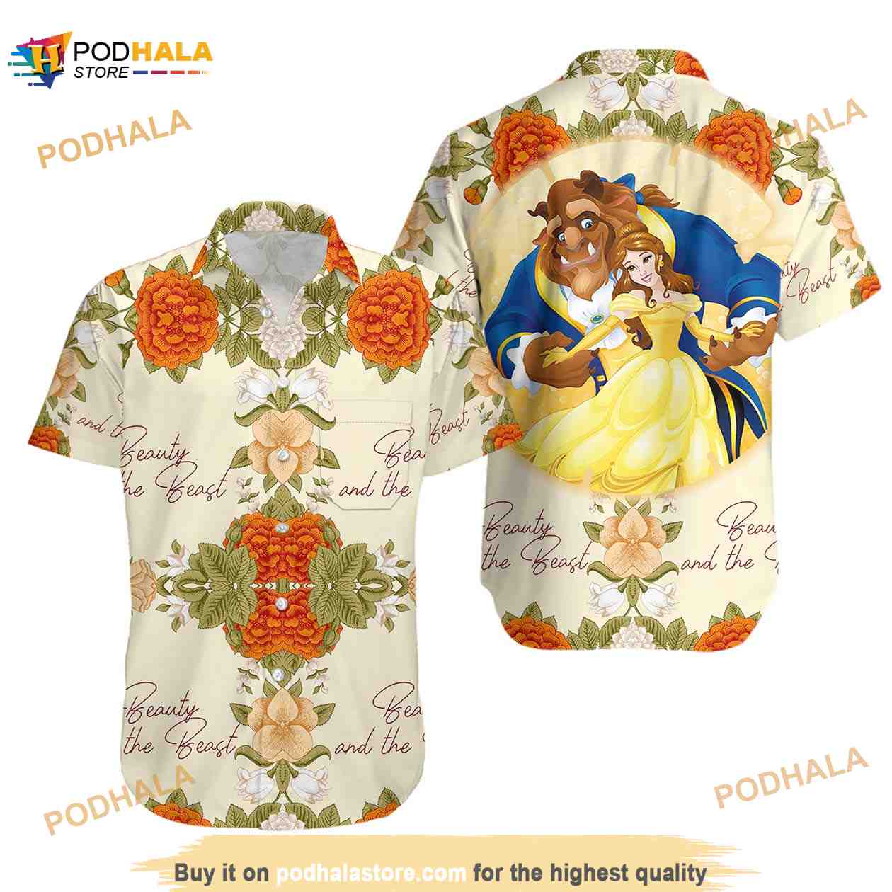 Beauty-And-The-Beast-Yellow-Red-Floral-Disney-Hawaiian-Shirt.jpg