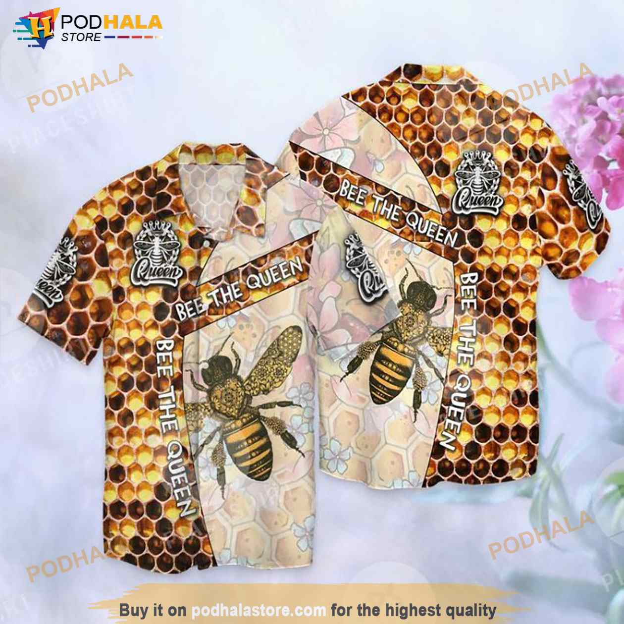 Bee-The-Queen-Hawaiian-Shirt.jpg