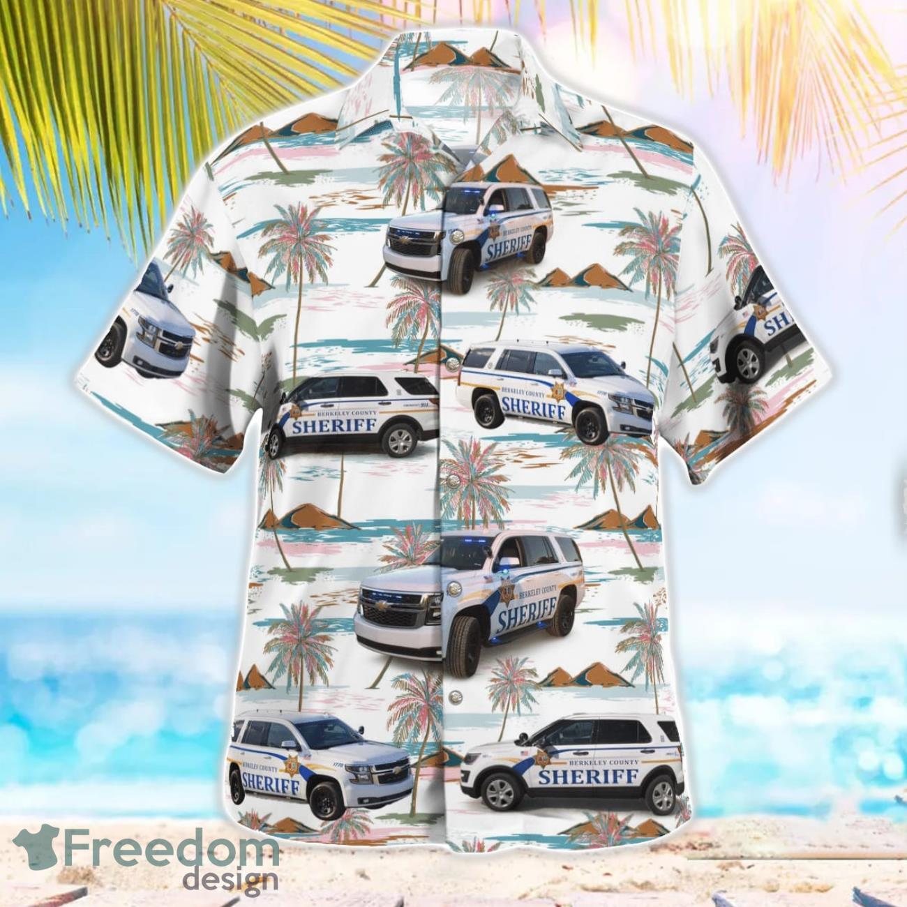 Berkeley County Sheriff Beach Hawaiian Shirt Summer Gift