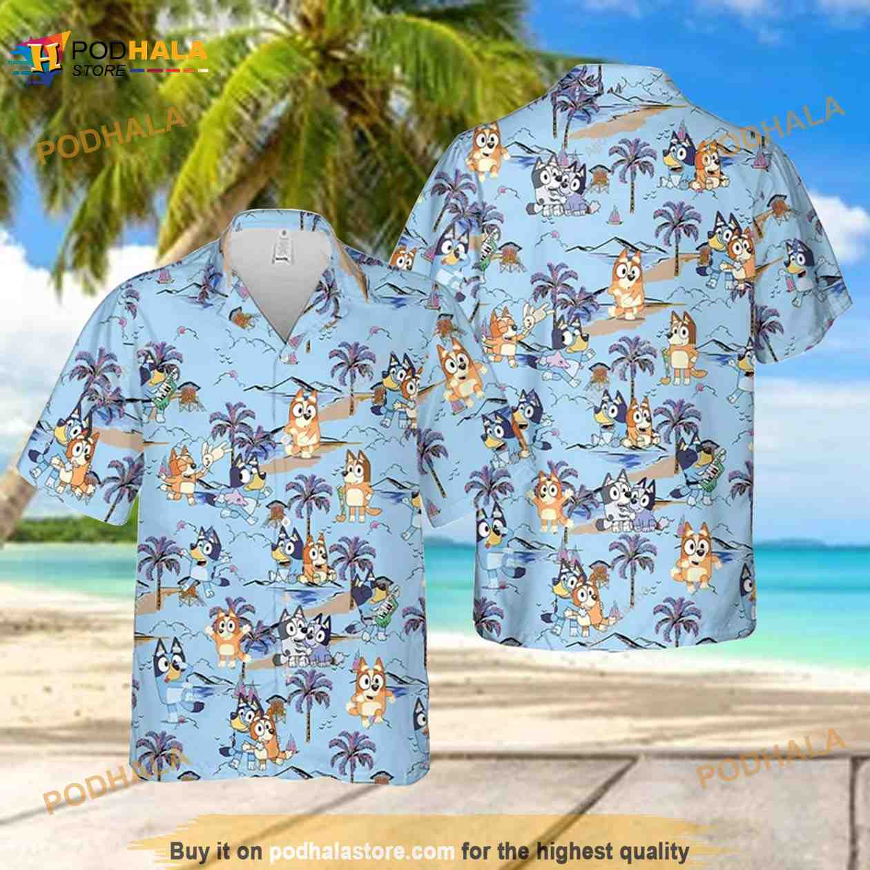 Blueydad-Button-Shirt-Blueydad-Hawaiian-Shirt-Blueydad-Summer-Shirt-Bluey-Family.jpg