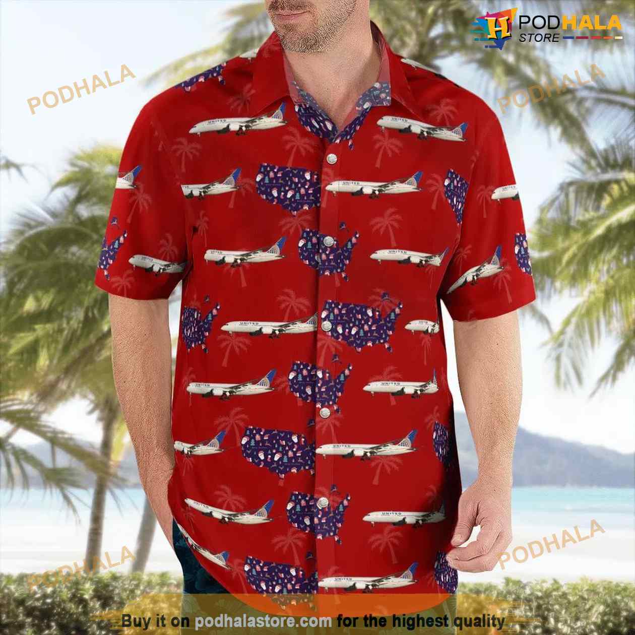 Boeing-787-8-Dreamliner-United-Airlines-America-Map-Seamless-Christmas-Aloha-Hawaiian-Shirt-1.jpg