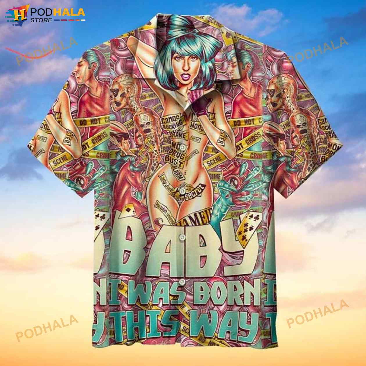 Born-This-Way-Lady-Gaga-3D-Funny-Hawaiian-Shirt.jpg