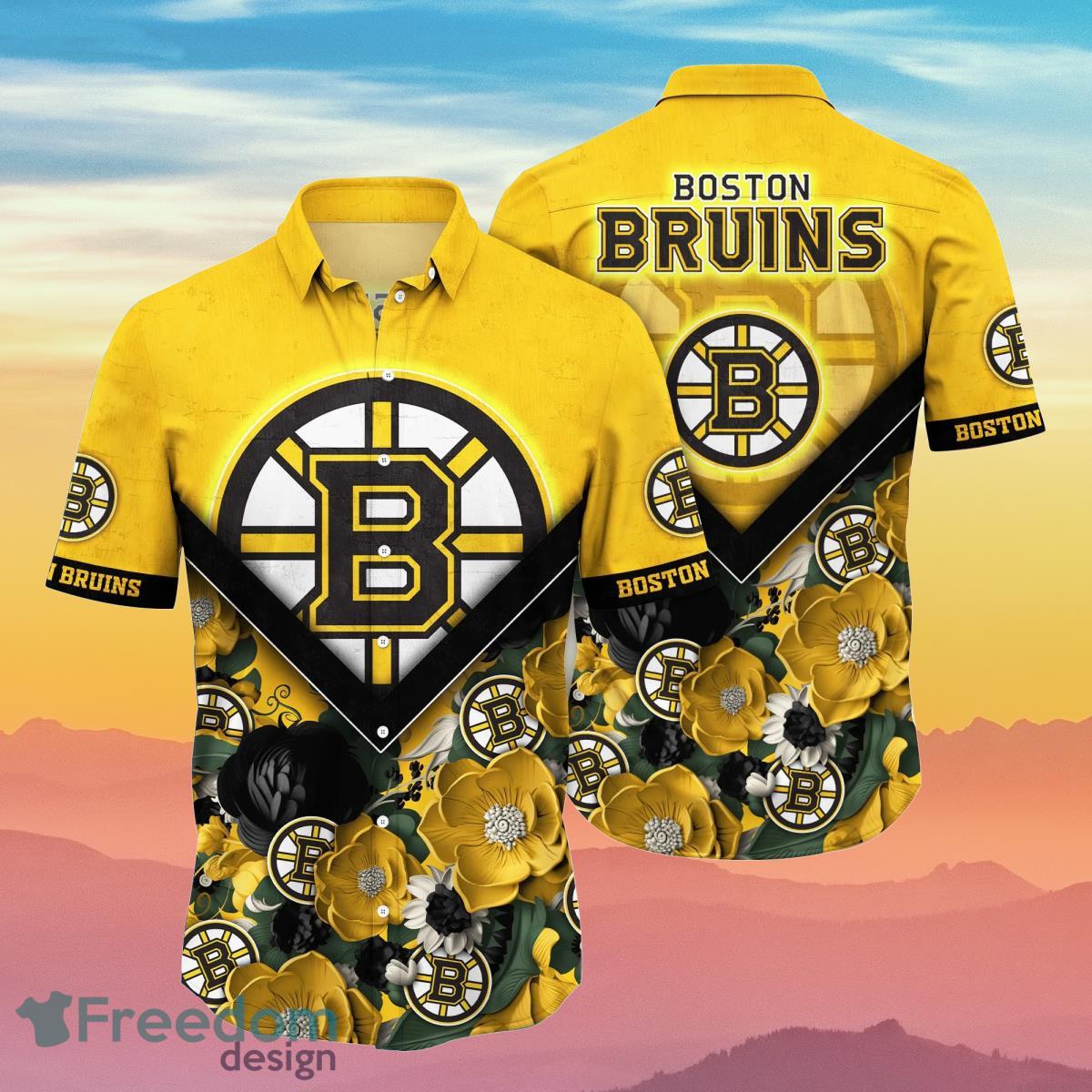 Boston Bruins NHL Flower Hawaiian Shirt Unique Gift For Men And Women Fans Boston Bruins NHL Flower Hawaiian Shirt Unique Gift For Men And Women Fans