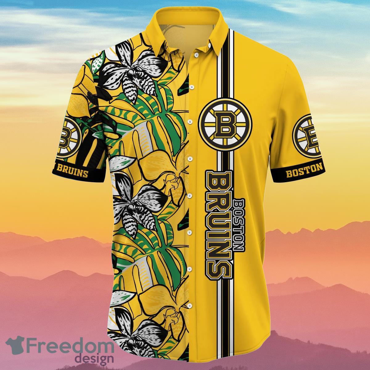 Boston Bruins NHL Flower Hawaiian Shirt Unique Gift For Real Fans