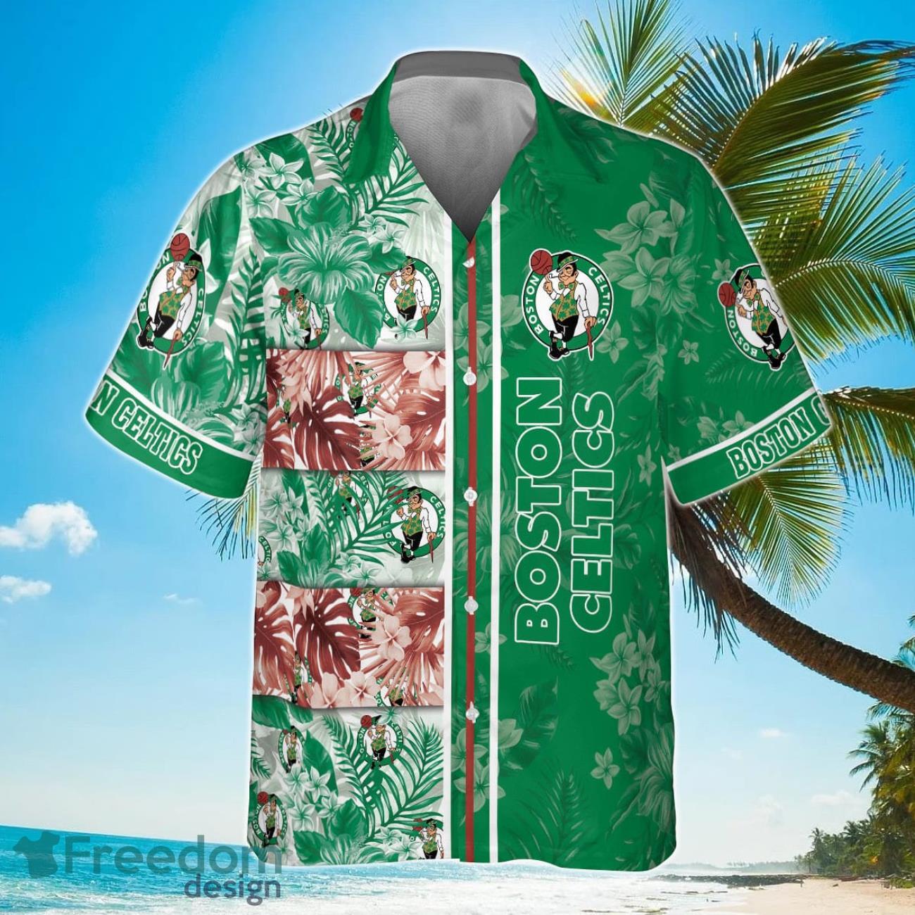 Boston-Celtics-National-National-Basketball-Association-2023-Hibiscus-Pattern-Hawaiian-Shirt-1