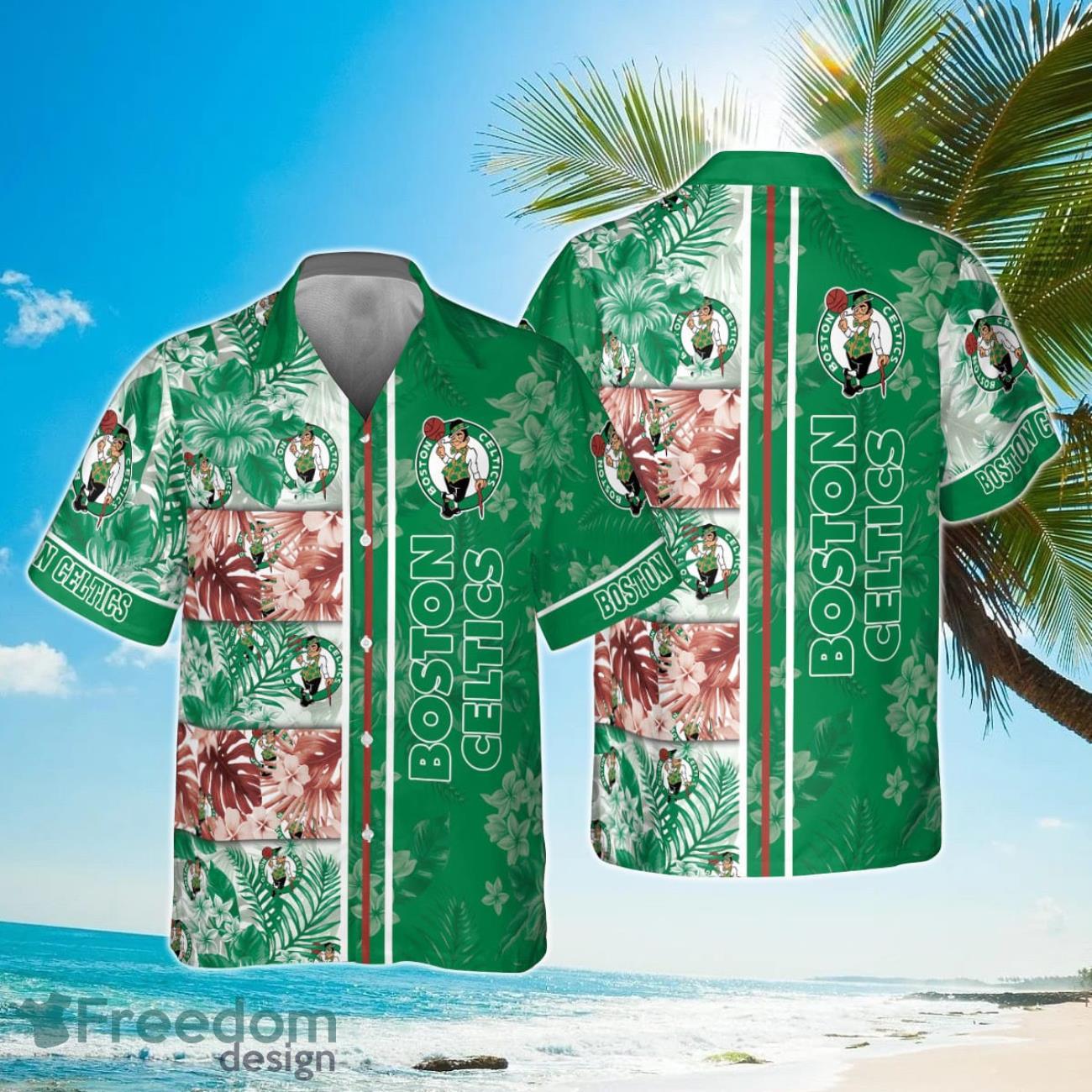Boston Celtics National National Basketball Association 2023 Hibiscus Pattern Hawaiian Shirt Boston Celtics National National Basketball Association 2023 Hibiscus Pattern Hawaiian Shirt