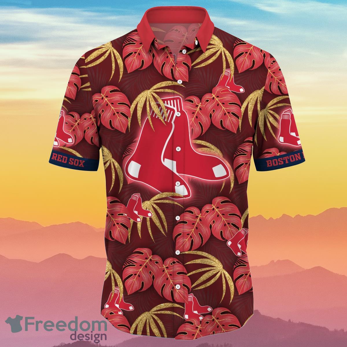 Boston Red Sox MLB Flower Hawaiian Shirt Special Gift For Real Fans