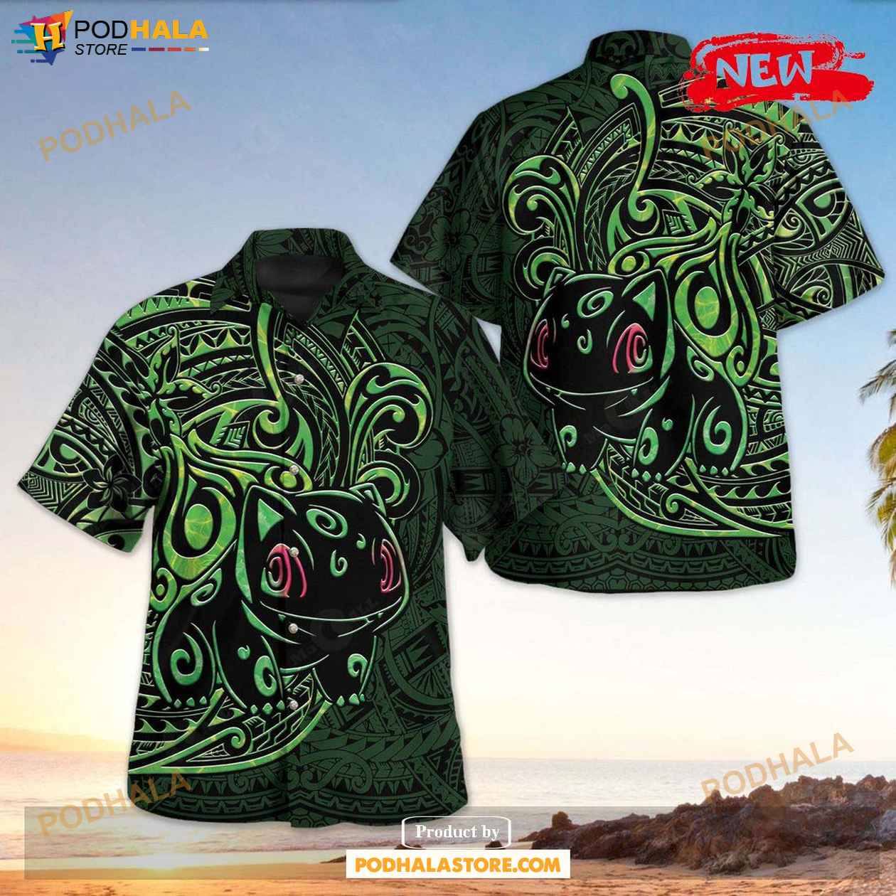Bulbasaur-Polynesian-Design-Hawaiian-Shirt-Tropical-Shirt-for-Women-Men.jpg