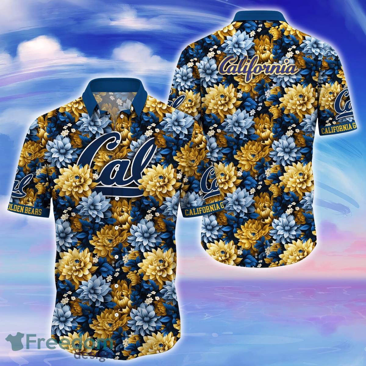 California Golden Bears Trending Hawaiian Shirt Great Gift For Fans California Golden Bears Trending Hawaiian Shirt Great Gift For Fans