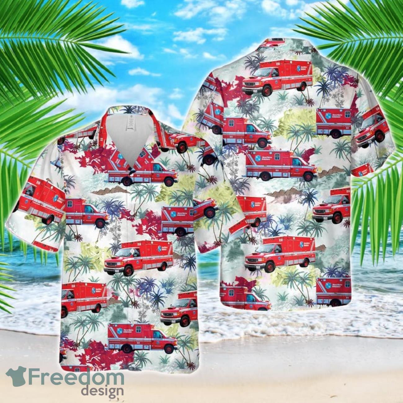 California San Diego County Rural Metro Ambulance Hawaiian Shirt Unisex For Men And Women California San Diego County Rural Metro Ambulance Hawaiian Shirt Unisex For Men And Women