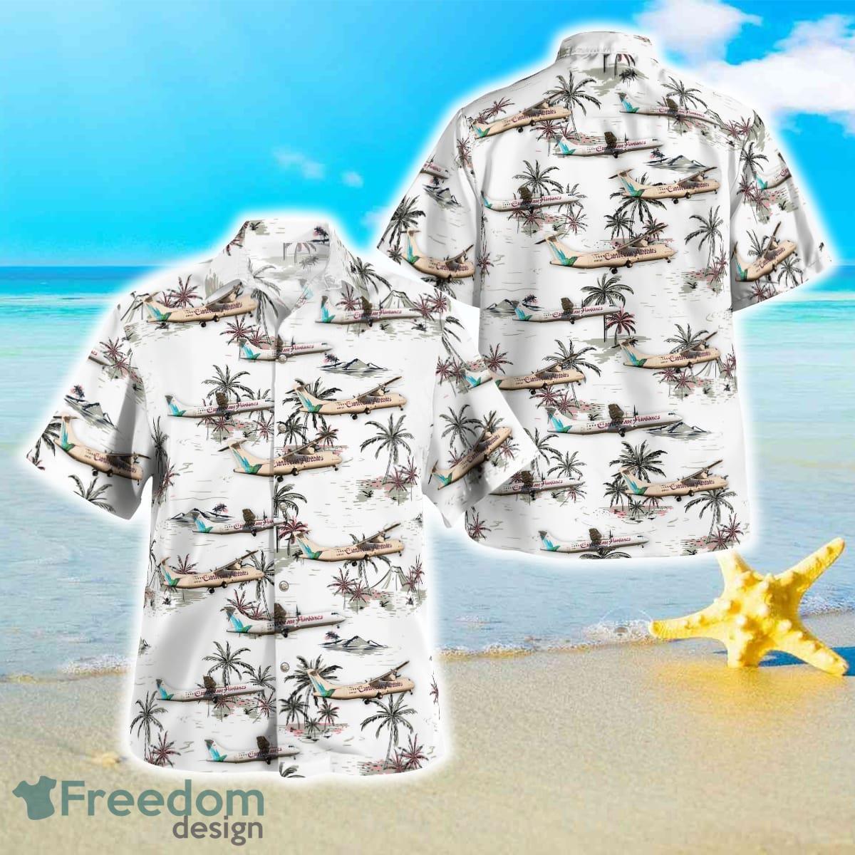 Caribbean Airlines ATR 72-600 Hawaiian Shirt Best Style For Men Women Caribbean Airlines ATR 72-600 Hawaiian Shirt Best Style For Men Women