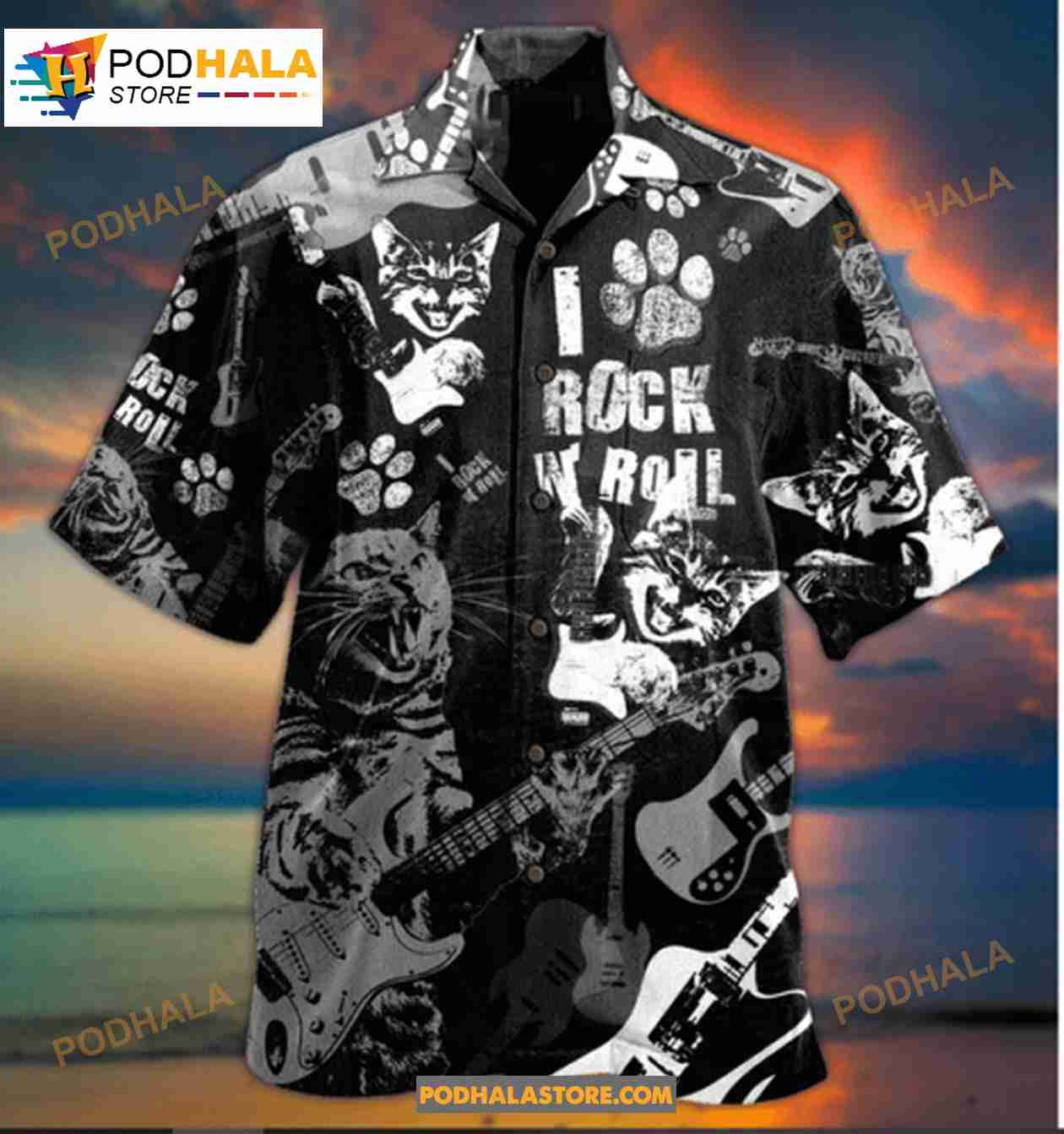 Cat-Rock-D-Roll-Cool-Music-Lover-Short-sleeve-Rock-Music-Button-Up-Hawaiian-Shirt.jpg