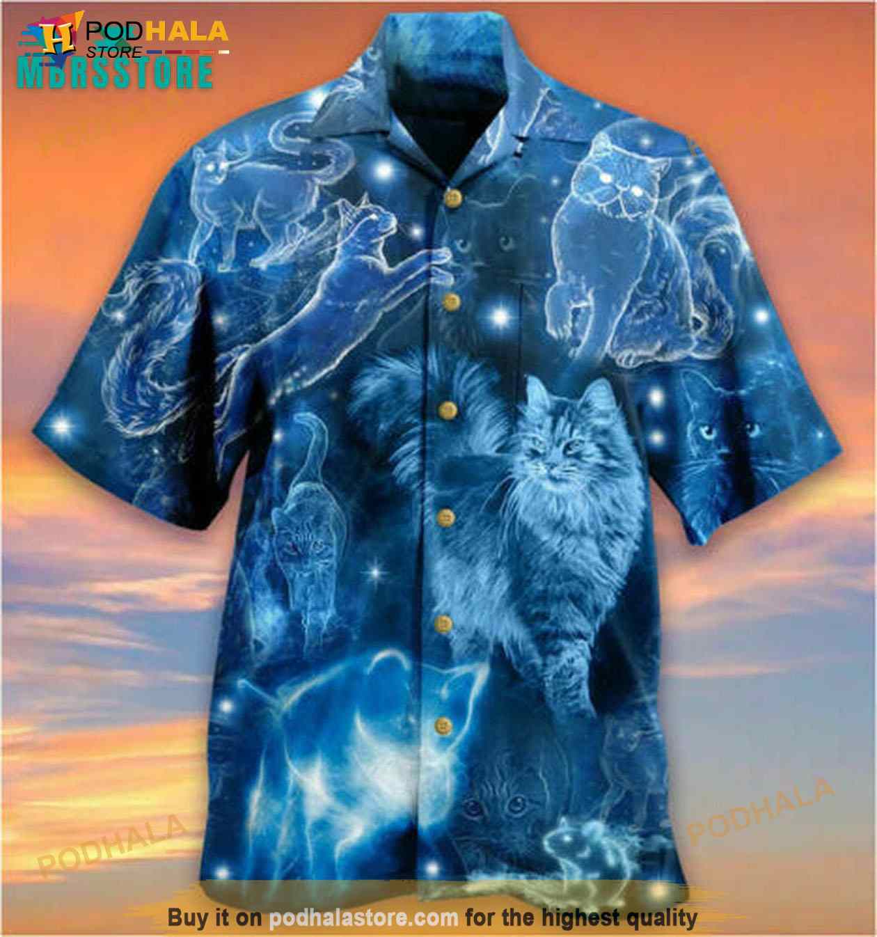 Cats-Love-Blue-Neon-Vintage-Beach-Button-Down-Hawaiian-Shirt.jpg