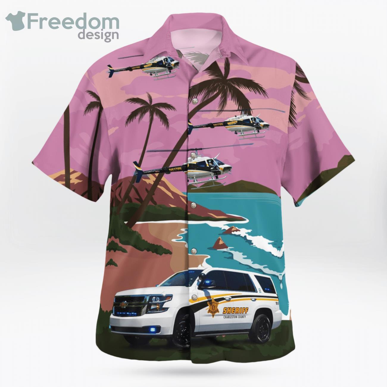Charleston-County-Sheriff-2017-Chevrolet-Tahoe-Bell-Oh-58-Kiowa-Hawaiian-Shirt-1