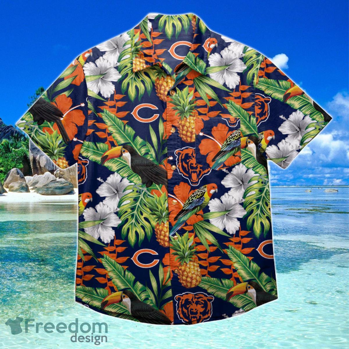 Chicago Bears NFL Hawaiian Shirt Special Gift For Fans Chicago Bears NFL Hawaiian Shirt Special Gift For Fans