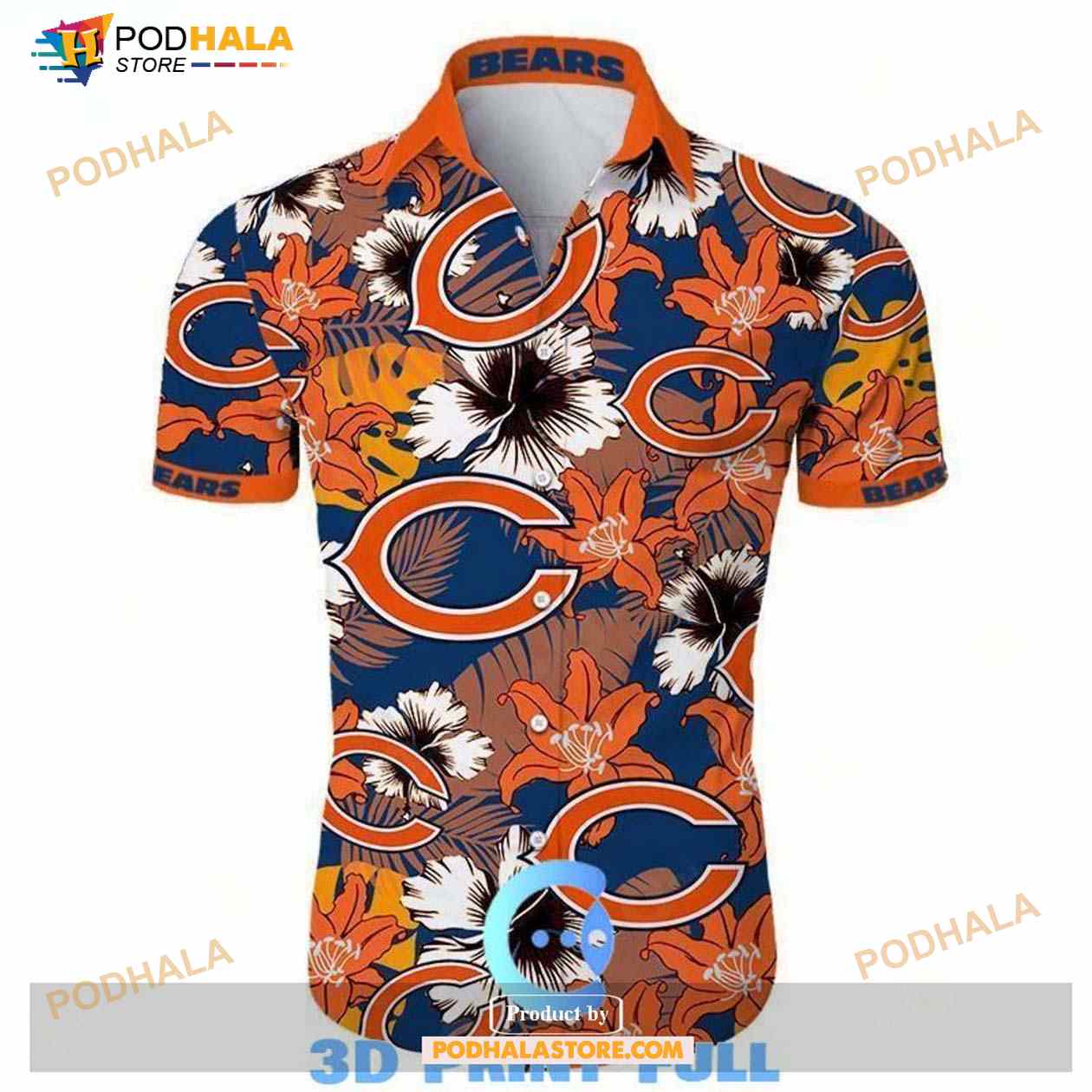 Chicago-Bears-NFL-Hawaiian-Shirt-Tropical-Flower-Short-Sleeve-Slim-Fit-Body.jpg