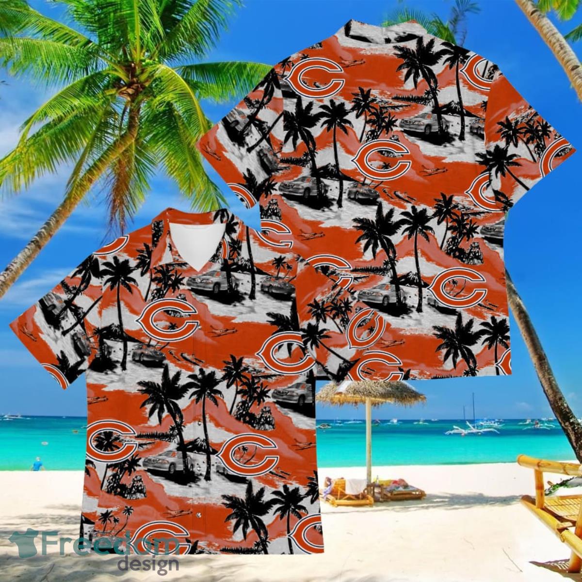 Chicago Bears Sports American Tropical Patterns Hawaiian Shirt Chicago Bears Sports American Tropical Patterns Hawaiian Shirt