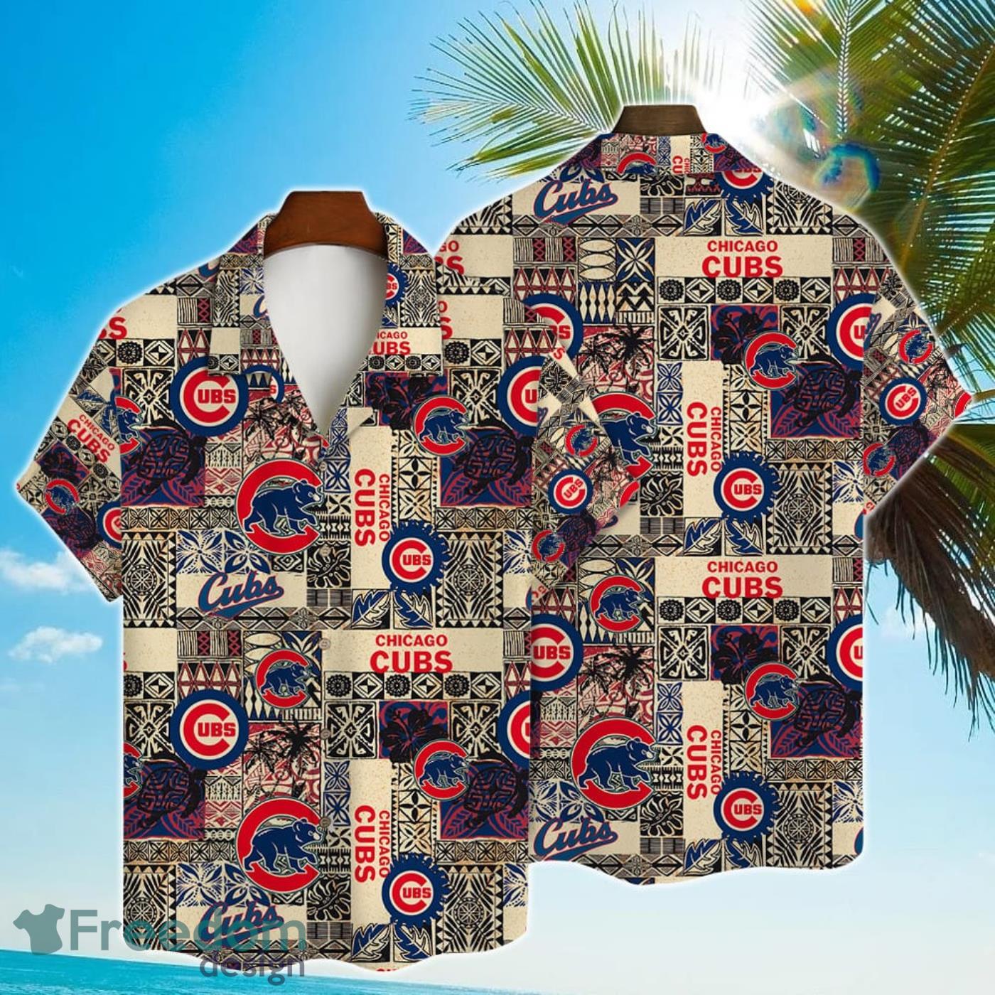 Chicago Cubs Major League Baseball Hawaiian Shirt Idea Gift For Fans Chicago Cubs Major League Baseball Hawaiian Shirt Idea Gift For Fans