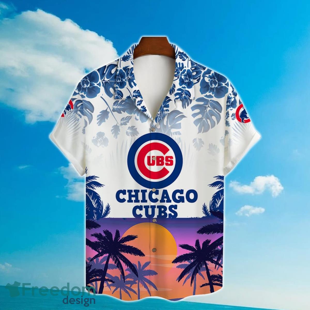 Chicago Cubs Major League Baseball MLB 3D Print Hawaiian Shirt For Real Fans