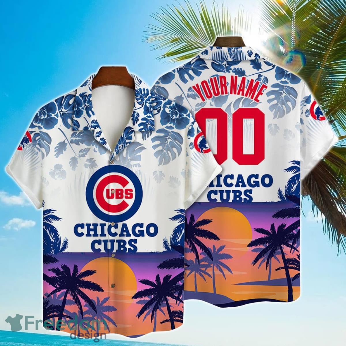 Chicago Cubs Major League Baseball MLB 3D Print Hawaiian Shirt For Real Fans Chicago Cubs Major League Baseball MLB 3D Print Hawaiian Shirt For Real Fans