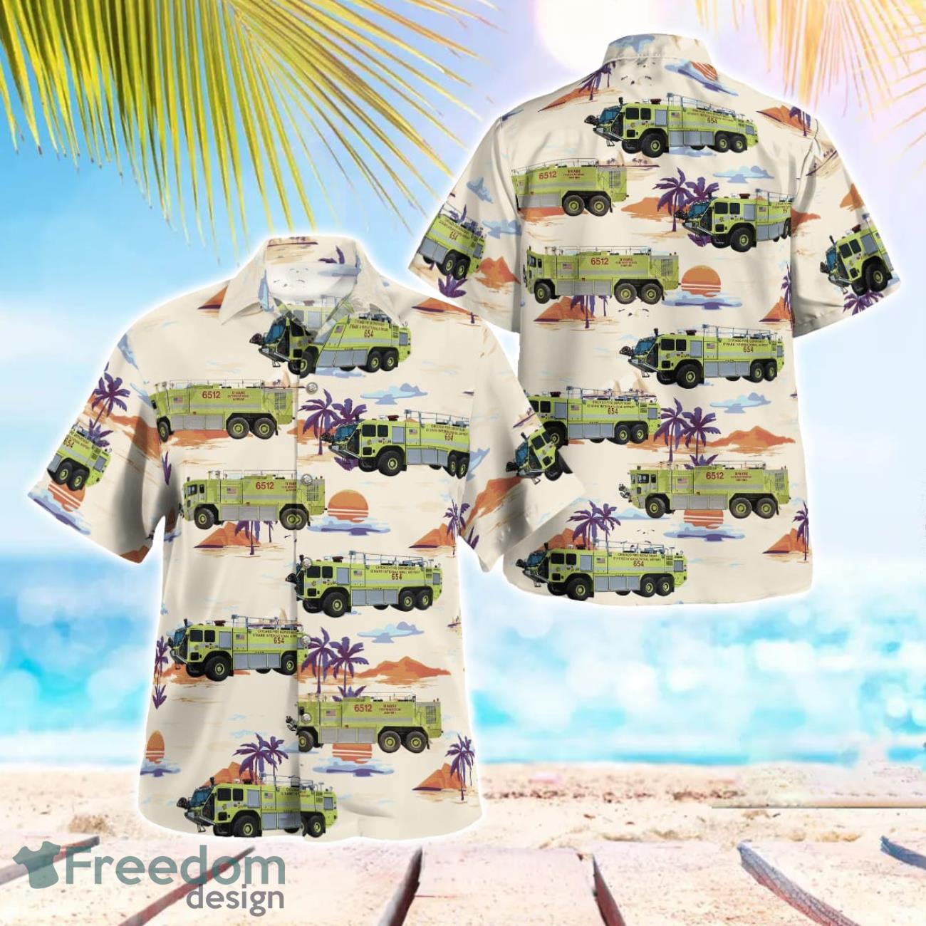 Chicago Fire Department O’Hare International Airport Hawaiian Shirt Beach Shirt Summer Holiday Gift Chicago Fire Department O’Hare International Airport Hawaiian Shirt Beach Shirt Summer Holiday Gift
