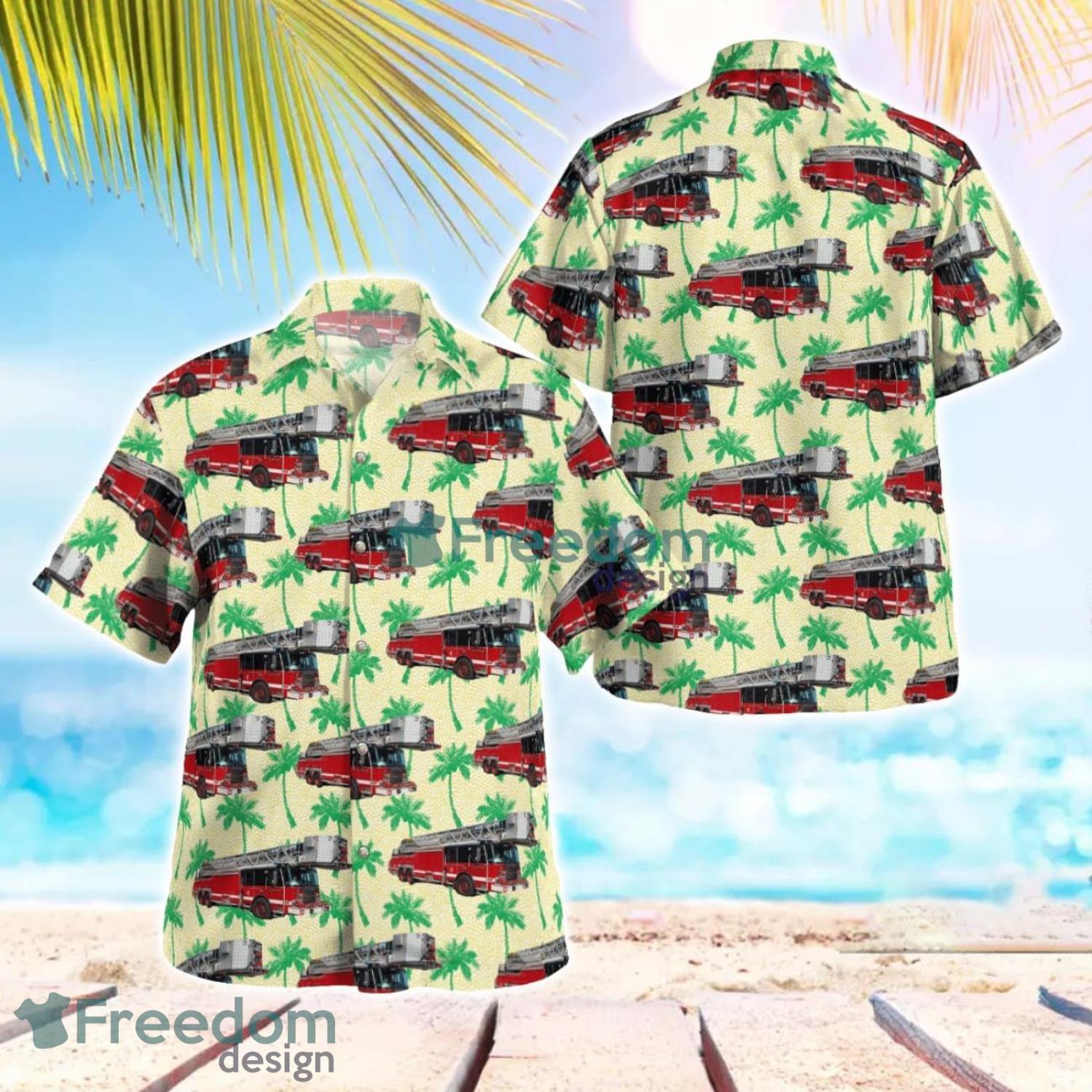 Chicago Fire Department Tower Ladder Hawaiian Shirt Beach Summer Shirt Chicago Fire Department Tower Ladder Hawaiian Shirt Beach Summer Shirt