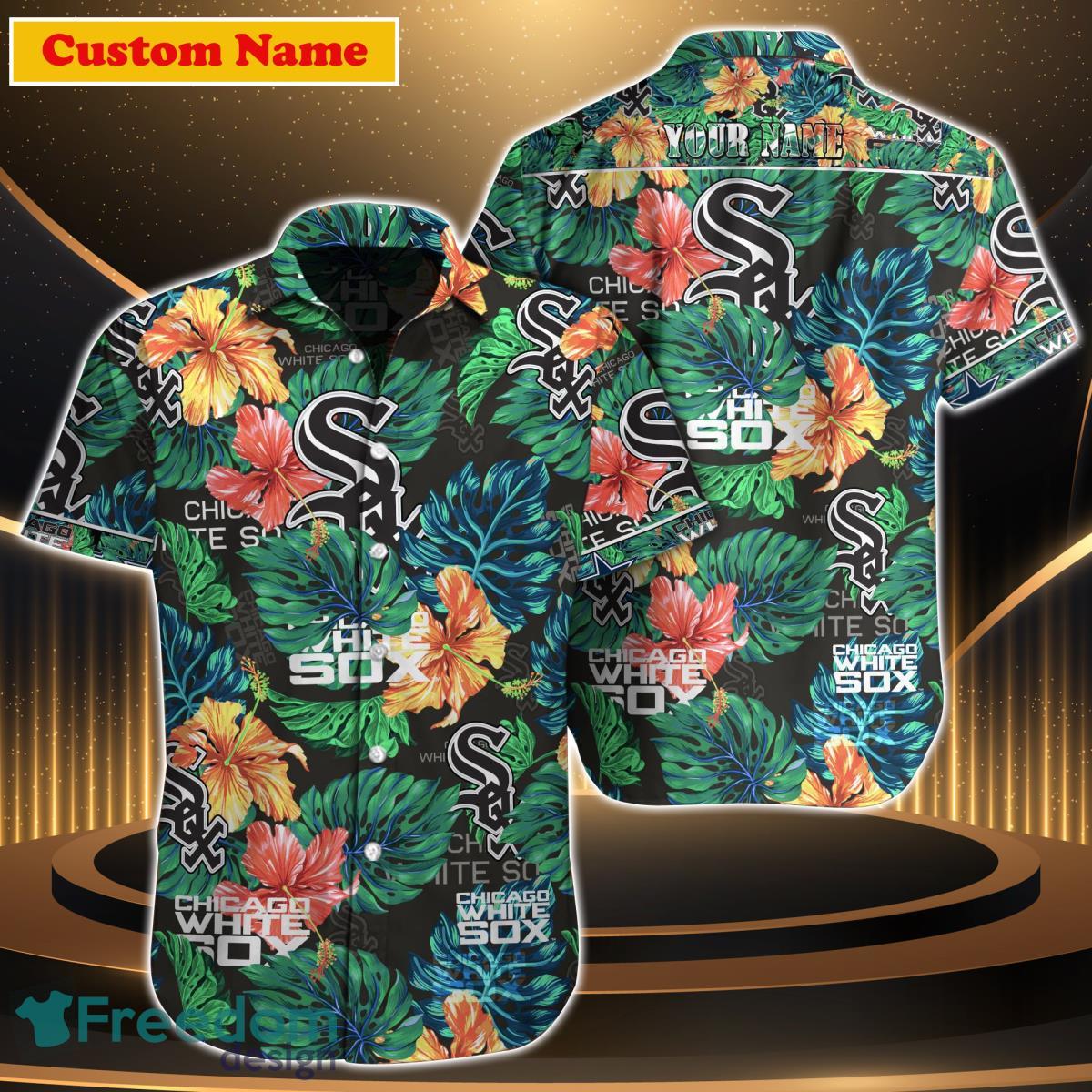 Chicago White Sox MLB Custom Name Hawaiian Shirt For Men Women Gift For Fan Chicago White Sox MLB Custom Name Hawaiian Shirt For Men Women Gift For Fan