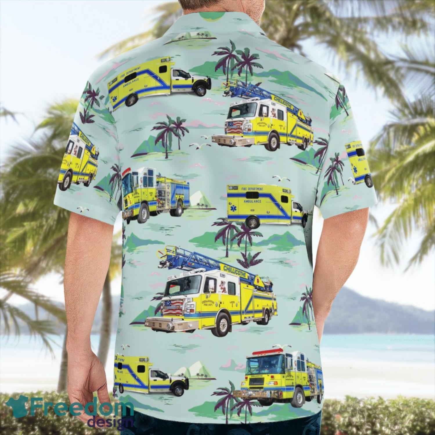 Missouri Fire Department 3D Summer Aloha Hawaiian Shirt Missouri Fire Department 3D Summer Aloha Hawaiian Shirt