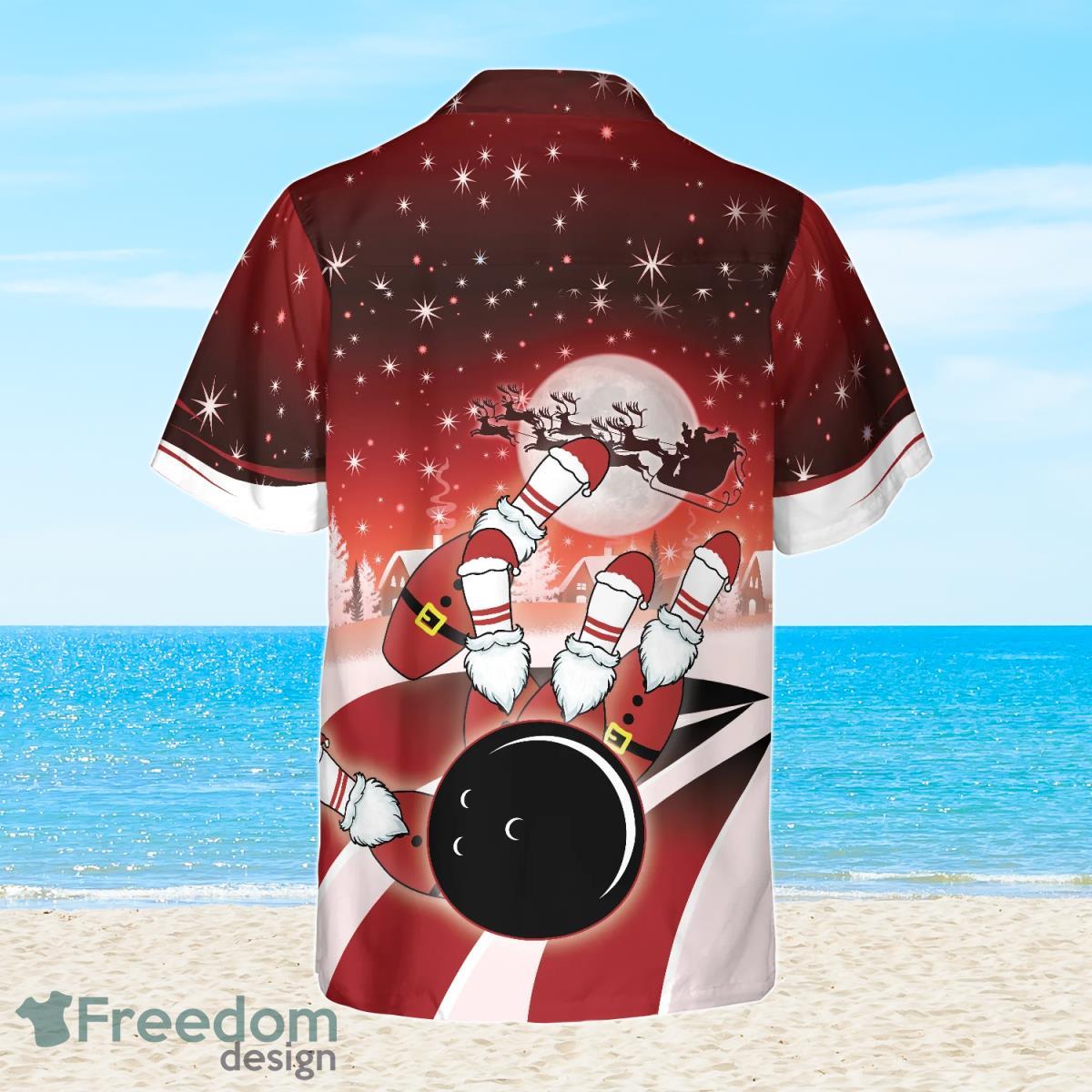 Christmas Bowling Hawaiian Shirt Special Gift For Men And Women Fans
