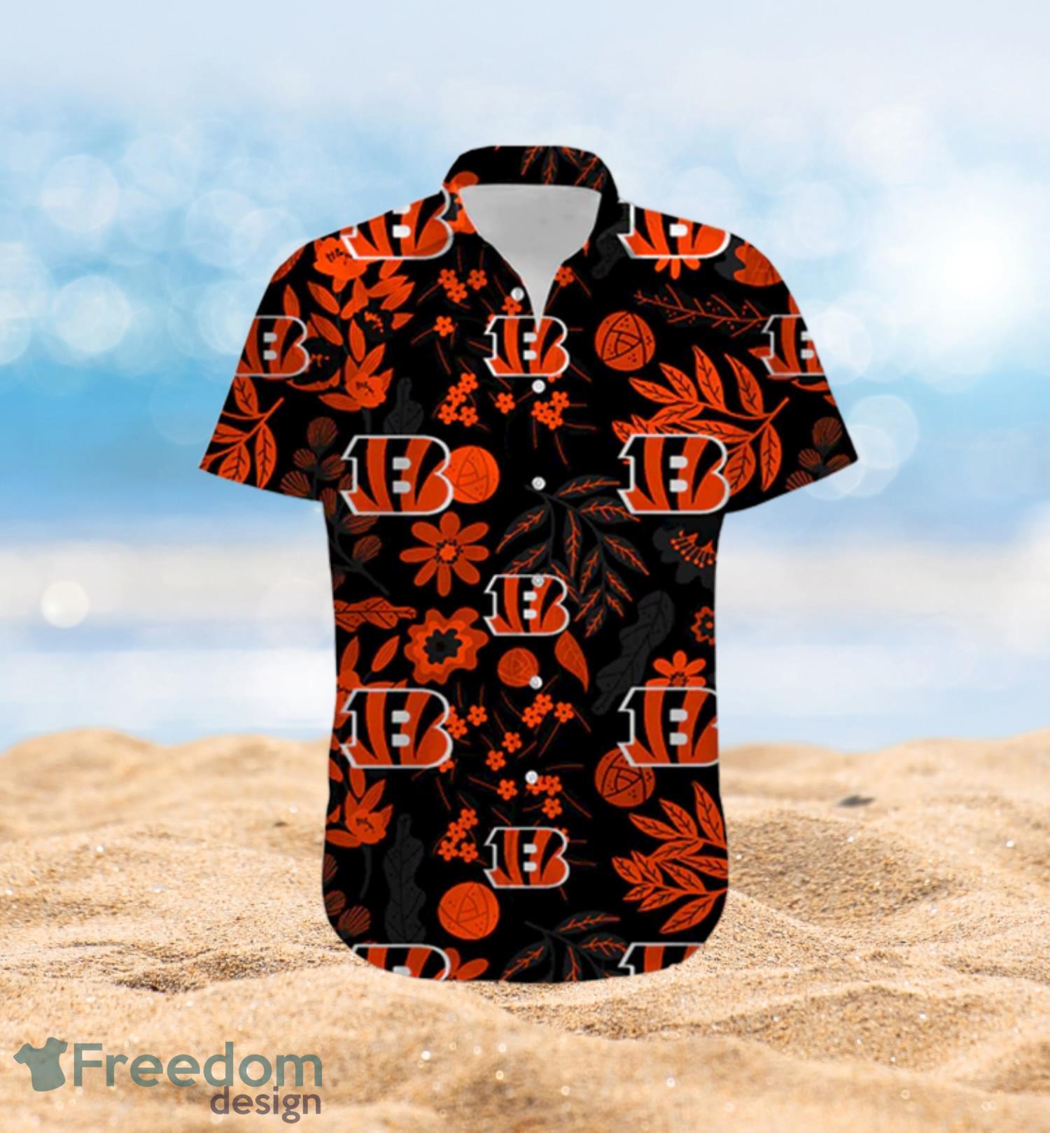 Cincinnati Bengals Football Aloha Hawaiian Shirt Full Over Print Cincinnati Bengals Football Aloha Hawaiian Shirt Full Over Print