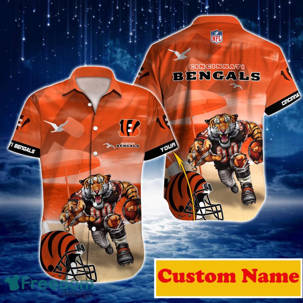 Cincinnati Bengals NFL Custom Name Hawaiian Shirt For Men And Women Best Gift For Real Fans Cincinnati Bengals NFL Custom Name Hawaiian Shirt For Men And Women Best Gift For Real Fans