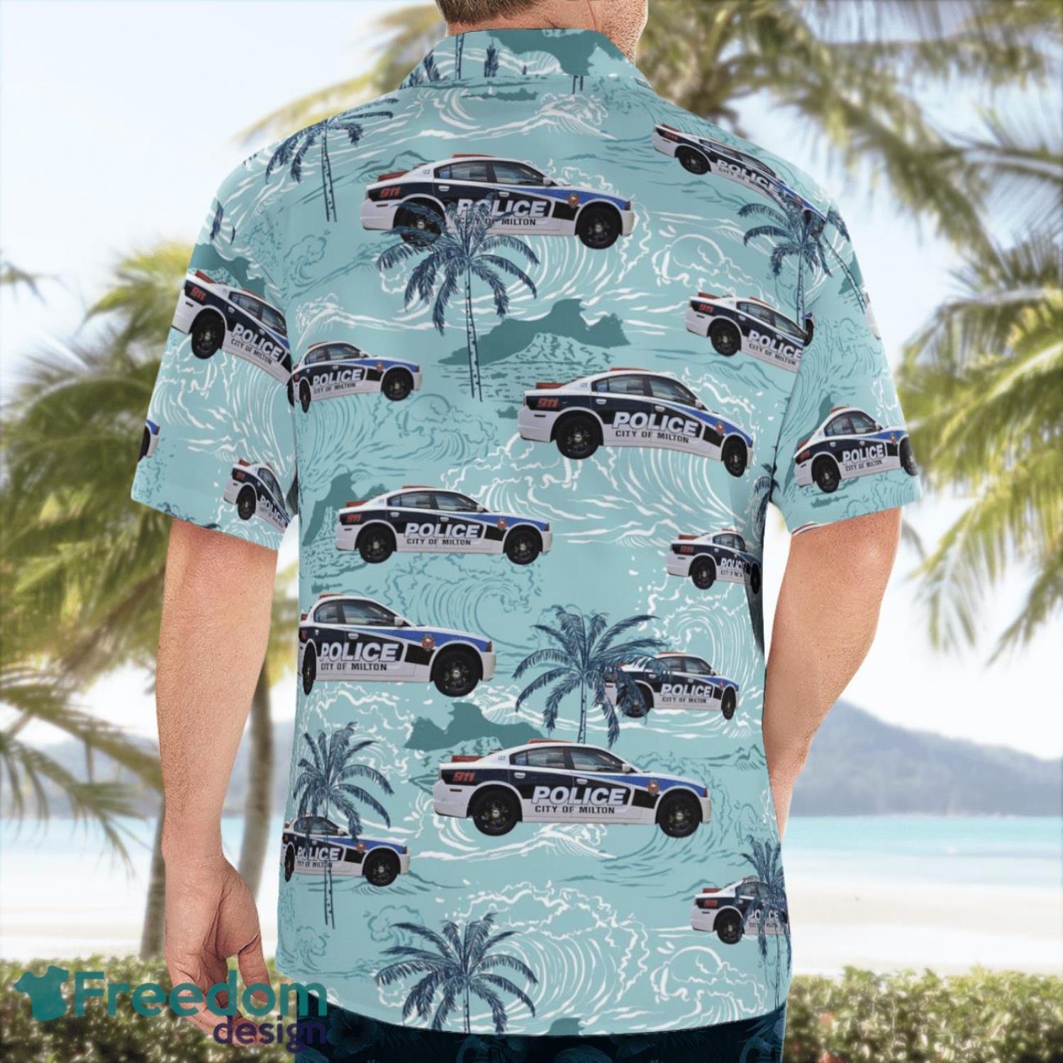 WI Police Department Dodge Charger Hawaiian Shirt Beach Summer Shirt WI Police Department Dodge Charger Hawaiian Shirt Beach Summer Shirt