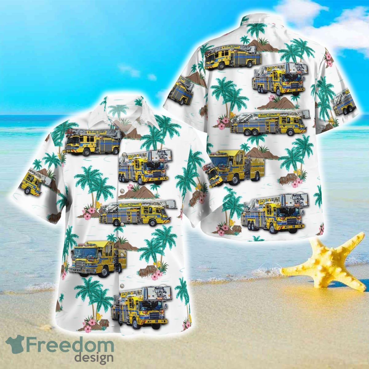 Clark County Fire Department Hawaiian Shirt Best Style For Men Women Clark County Fire Department Hawaiian Shirt Best Style For Men Women