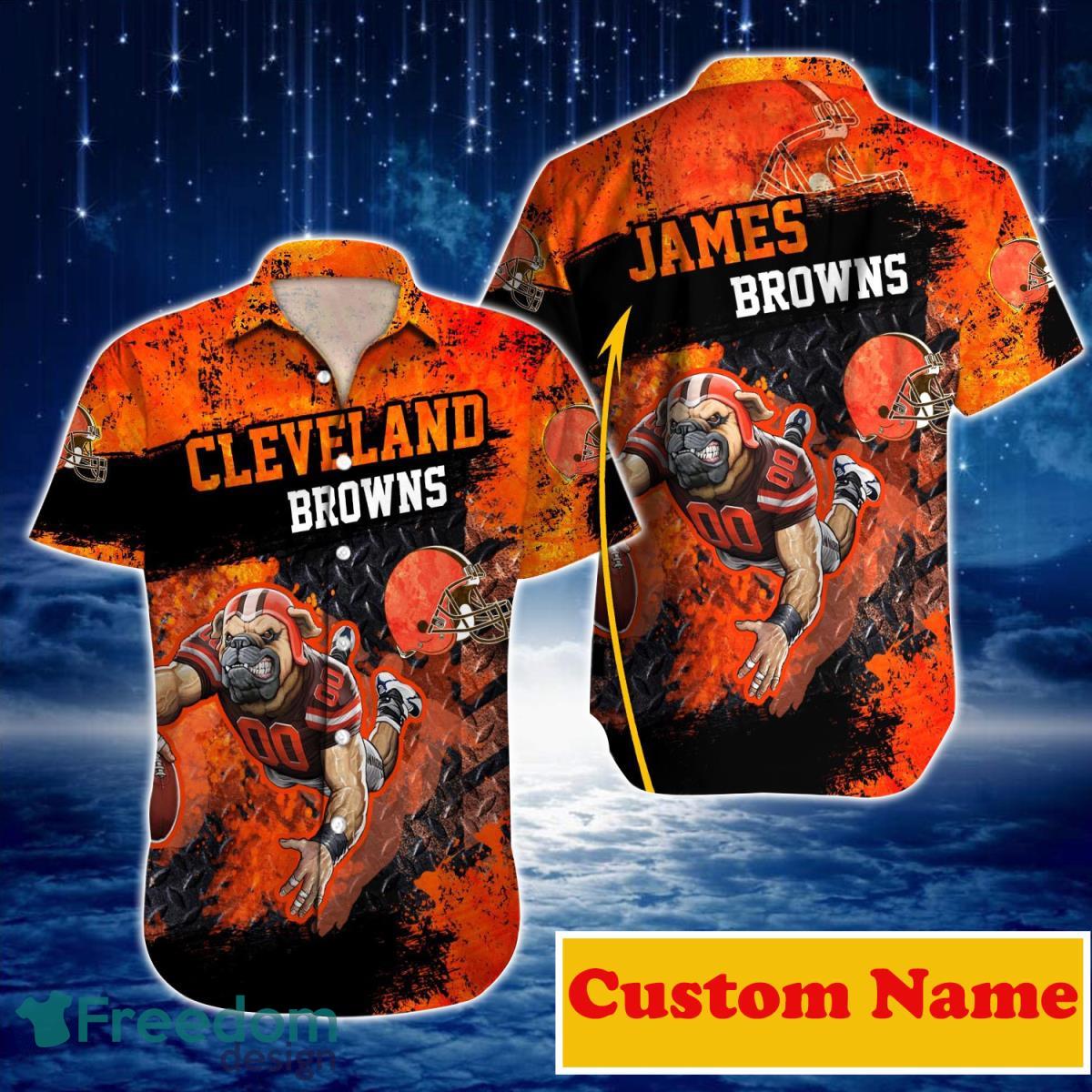 Cleveland Browns NFL Custom Name Hawaiian Shirt For Men And Women Great Gift For True Fans Cleveland Browns NFL Custom Name Hawaiian Shirt For Men And Women Great Gift For True Fans