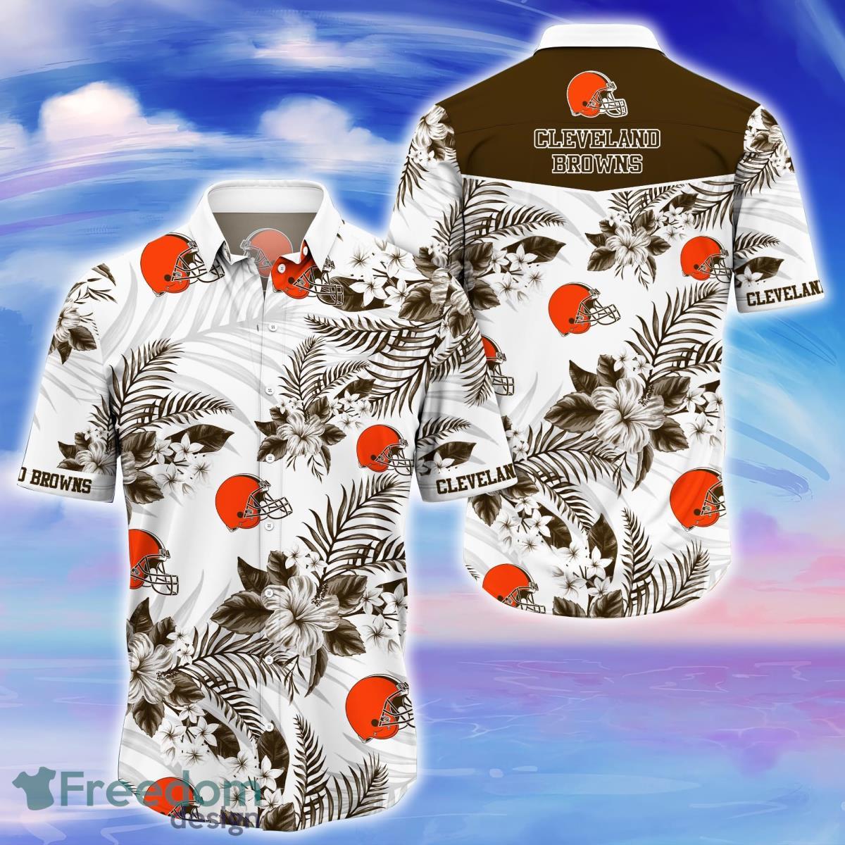 Cleveland Browns Trending Hawaiian Shirt Gift For Real Fans Cleveland Browns Trending Hawaiian Shirt Gift For Real Fans
