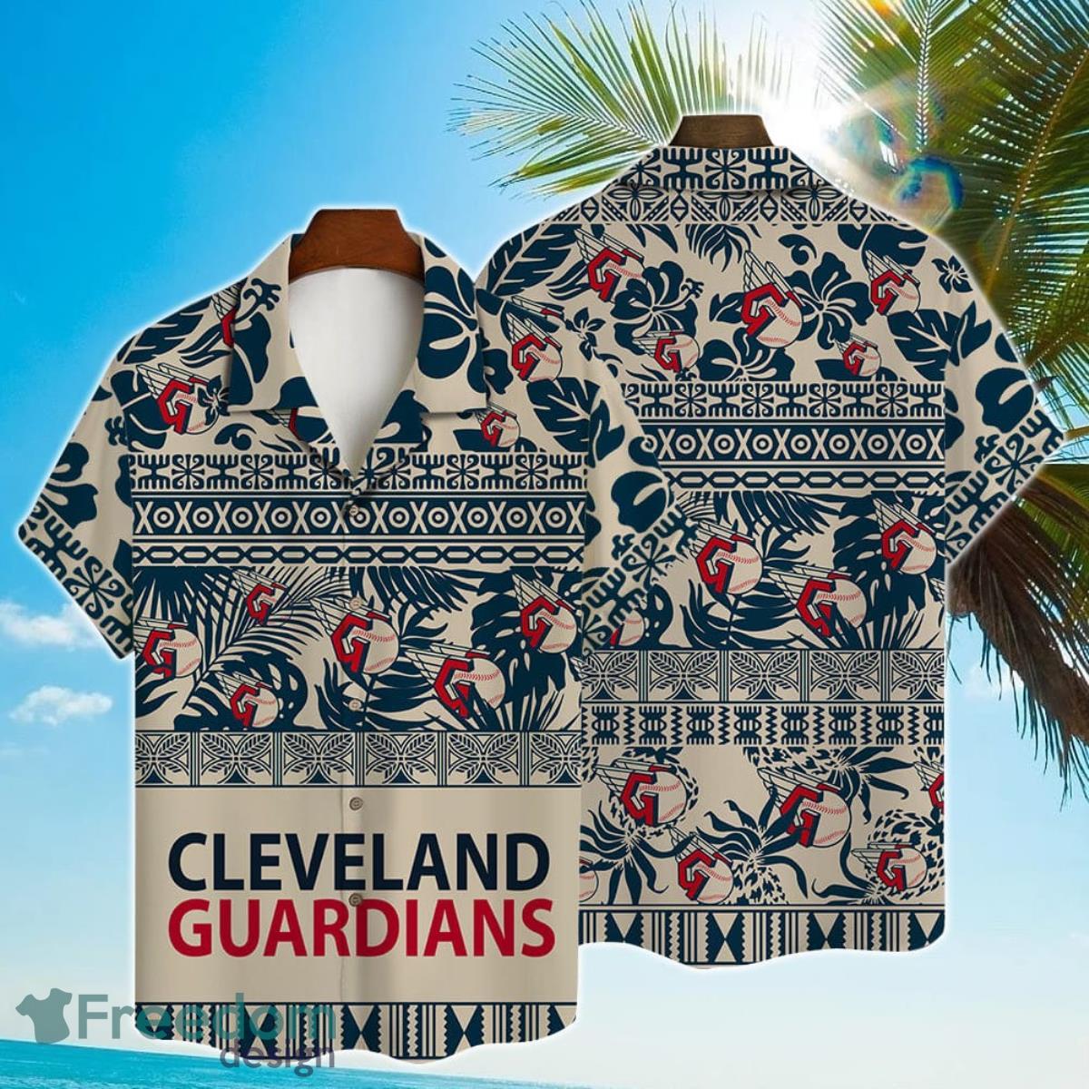 Cleveland Guardians Major League Baseball MLB 2023 AOP Hawaiian Shirt For Men Women Cleveland Guardians Major League Baseball MLB 2023 AOP Hawaiian Shirt For Men Women