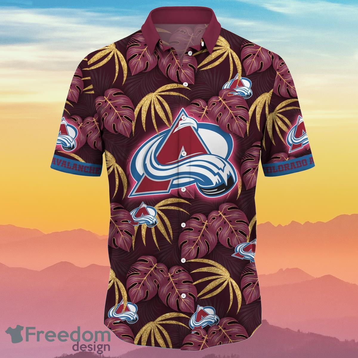 Colorado Avalanche NHL Flower Hawaiian Shirt Special Gift For Real Fans