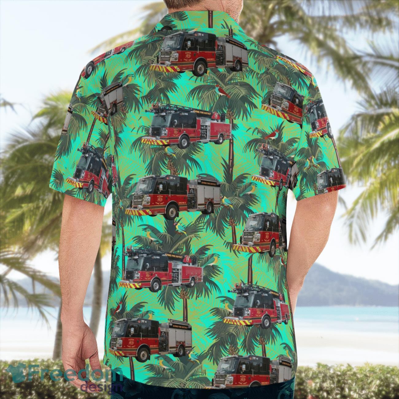 Evans Fire Protection District Summer Hawaiian Shirt For Men Women Evans Fire Protection District Summer Hawaiian Shirt For Men Women
