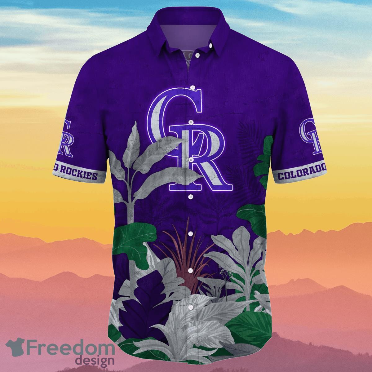 Colorado Rockies MLB Flower Hawaiian Shirt Unique Gift For Fans