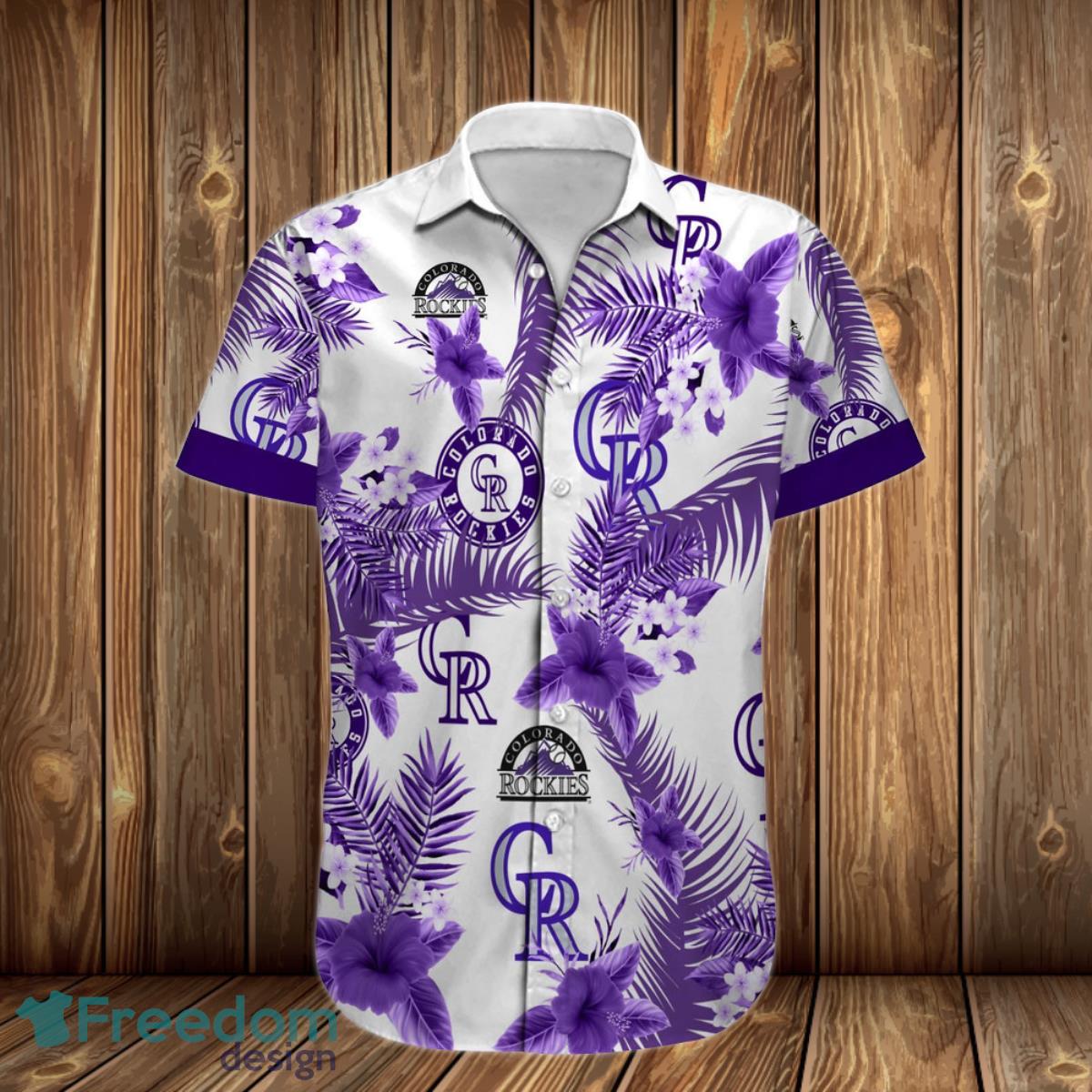 Colorado Rockies MLB Hawaiian Shirt For Men Women Gift For Fans Colorado Rockies MLB Hawaiian Shirt For Men Women Gift For Fans
