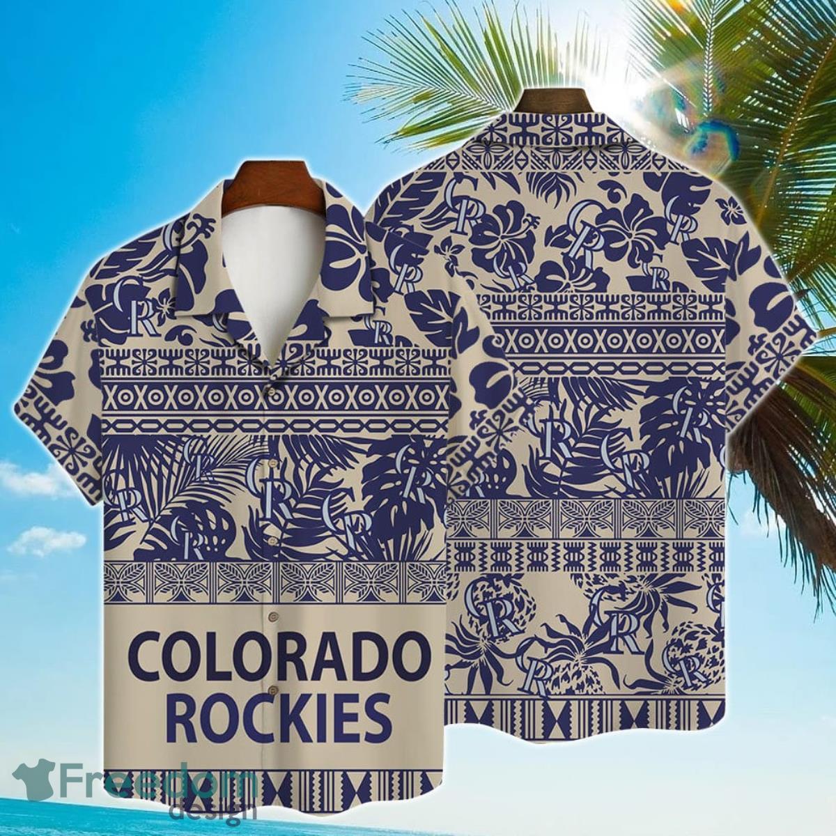 Colorado Rockies Major League Baseball MLB 2023 AOP Hawaiian Shirt Colorado Rockies Major League Baseball MLB 2023 AOP Hawaiian Shirt