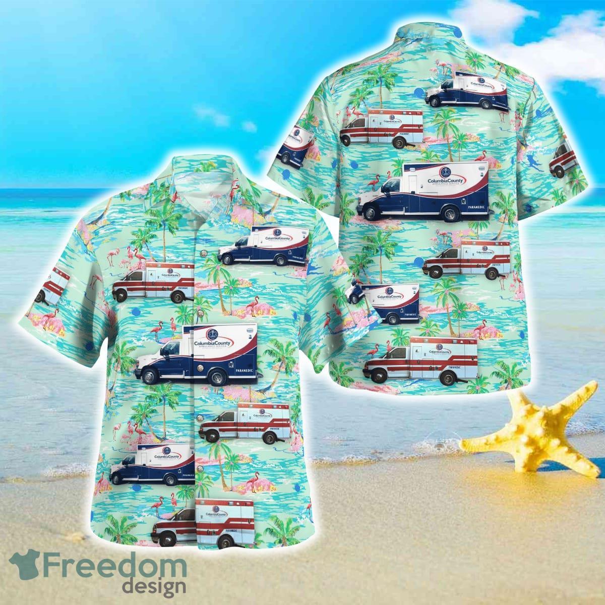 Columbia County Ambulance Service Hawaiian Shirt Best Style For Men Women Columbia County Ambulance Service Hawaiian Shirt Best Style For Men Women