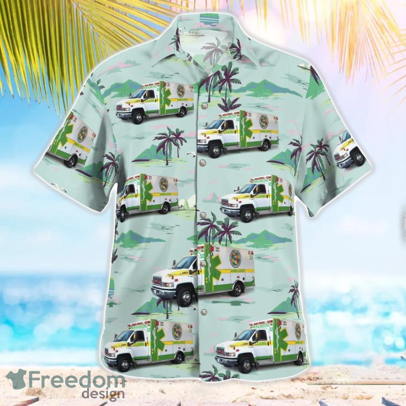Columbia-County-Emergency-Medical-Services-EMS-Florida-3D-Summer-Aloha-Hawaiian-Shirt-1