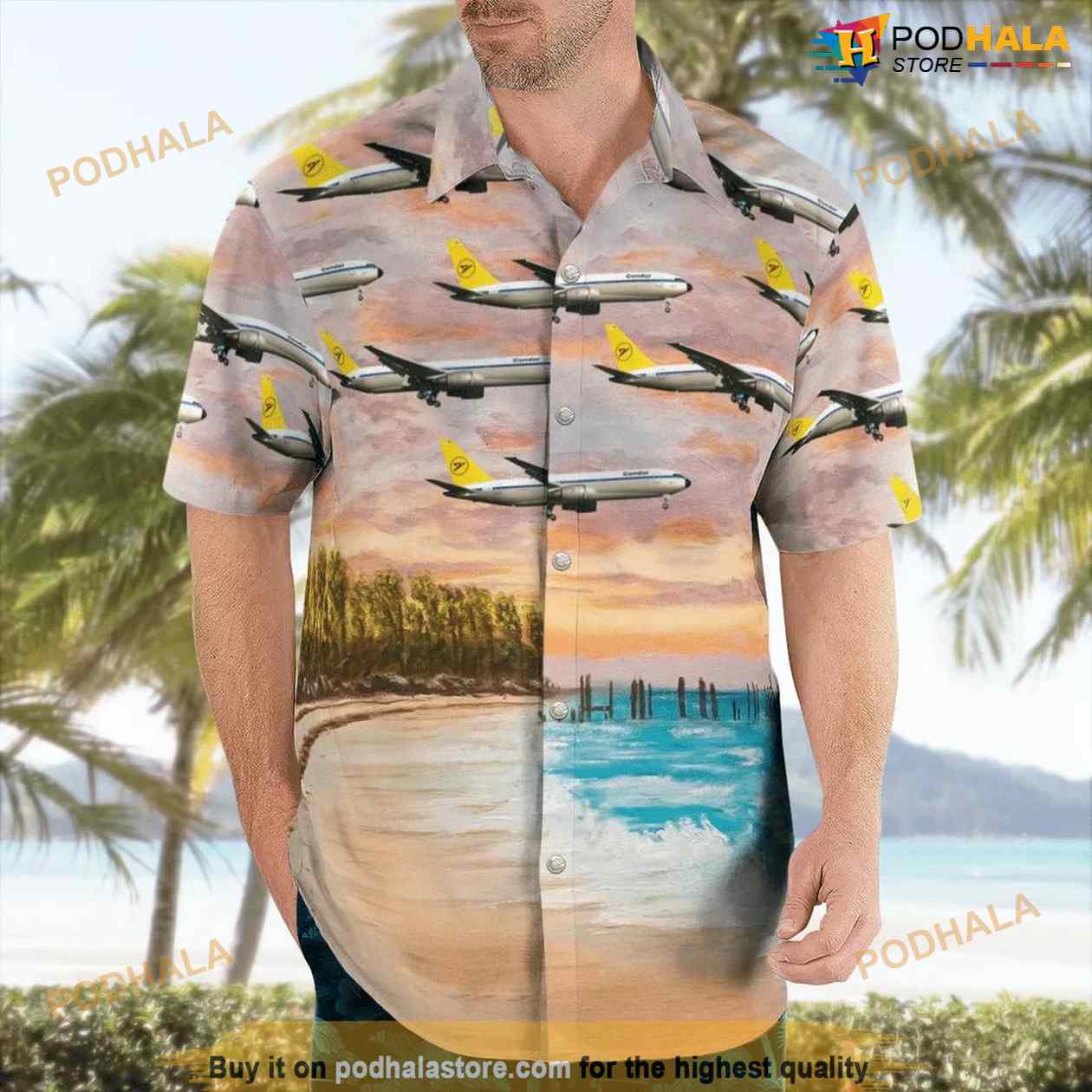 Condor Flugdienst Boeing 767-31B-ER Hawaiian Shirt Outfit